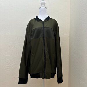 NWT Civil Society Knit Zip Front Bomber Jacket